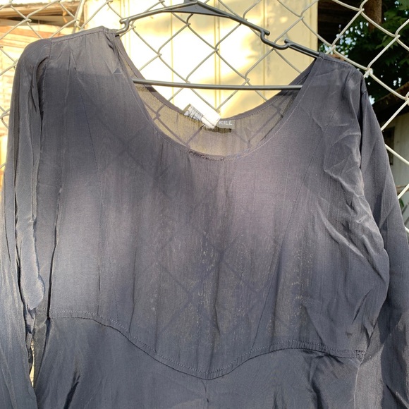 Vintage Jane Mohr DTK Black Rayon Dress - Picture 5 of 13